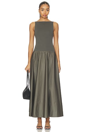 Backless Circle Hem Dress St. Agni