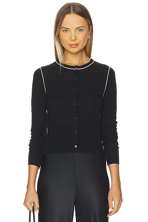 Wool Fine Line Cardigan St. Agni