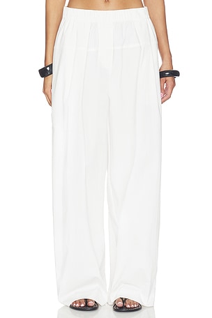 Relaxed Pleat Pants St. Agni