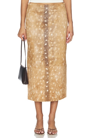 Fawn Pencil Skirt St. Agni