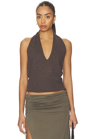 Fine Merino Halter Top St. Agni