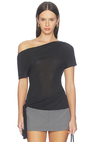 Fine Jersey Off Shoulder Top St. Agni