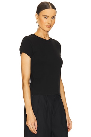 St. agni camiseta de bebé de algodón orgánico en color negro