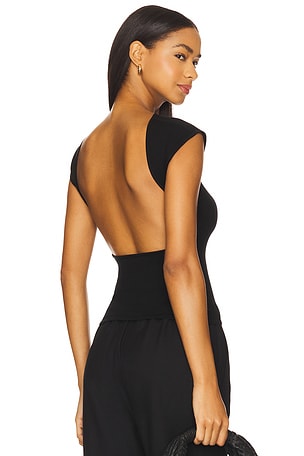 St Agni Sculpted Ballet Knit Top St. Agni