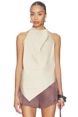 Cotton Halter Top St. Agni