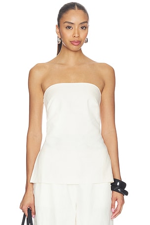 Strapless Rouleau Tie Top St. Agni