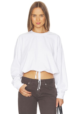 Drawstring Long Sleeve Top St. Agni