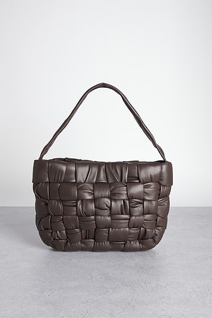 Textured Mini Woven Tote St. Agni