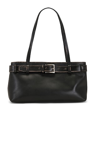 Brushed Belt Detail Baguette St. Agni