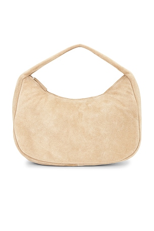 Suede Large Bon Bon Bag St. Agni