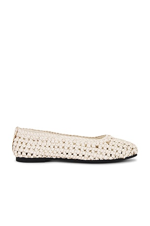 Macrame Mesh Ballet Flats St. Agni