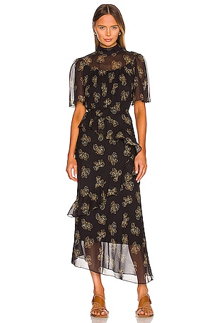 SALONI Vida Dress in Noir Bows | REVOLVE SALONI Vida Dress in Noir Bows | REVOLVE
