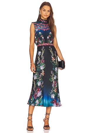 off the shoulder sweetheart dress Off Shoulder V-neck Custom Jacquard Slit A-line Dress