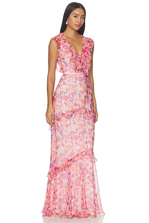 SALONI Rita Dress in Pink