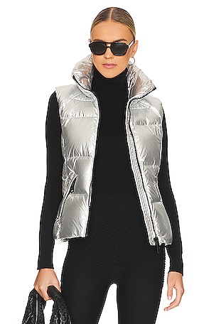 North face silver vest online