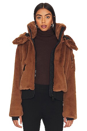 sam coat with fur hood