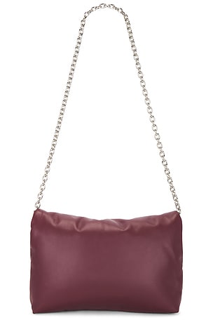 Studio Amelia Cloud Clutch in Burgundy