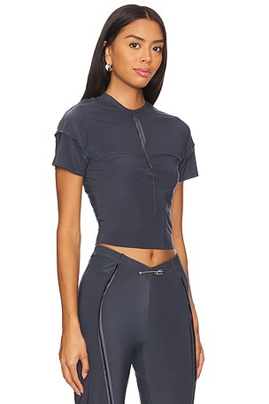 SAMI MIRO VINTAGE x REVOLVE Open Seam Mini Tee in Black