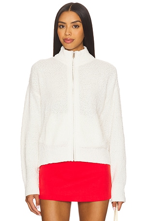 Boucle Knit Bomber Sanctuary