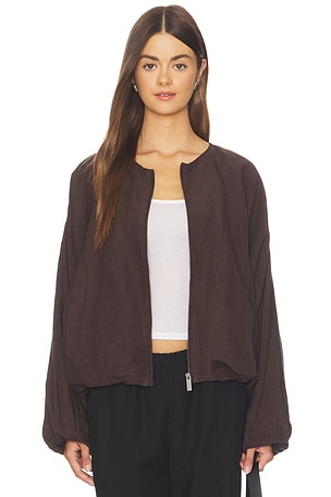Linen Bubble Jacket Sanctuary
