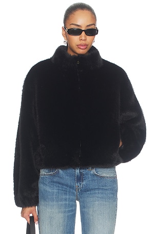 Everest Faux Fur Bomber Sanctuary