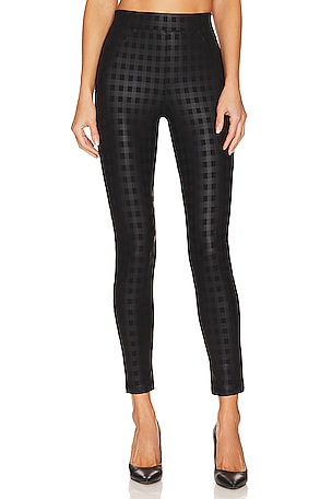 Versace Jeans Couture SHINY - Leggings - Trousers - black