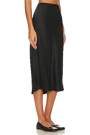 Sanctuary Everyday Midi Skirt in Black