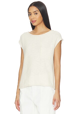 Sanctuary Easy Sweater Tee in Cream
