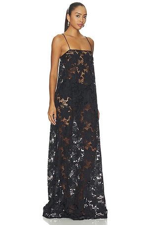 SOLAQUA The Camilla Dress in Black. Size 0/XS. Also