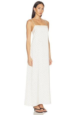 SOLAQUA The Camilla Dress in Black & White