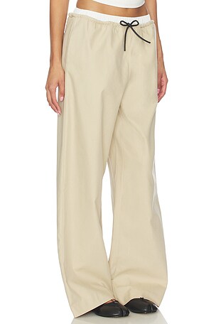 SOLAQUA The Salone Pants in Tan. Size 3 / L. Also