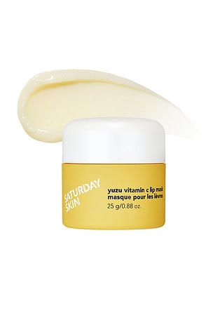 Saturday Skin Yuzu Vitamin C Lip Mask in Beauty: NA