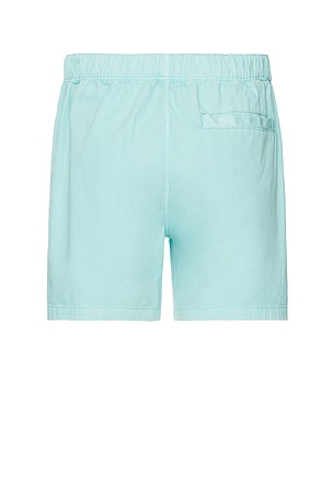 SATURDAYS NYC Mario Pigment Dyed Short in Teal