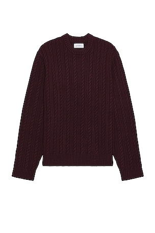 Nico Cable Knit Sweater SATURDAYS NYC