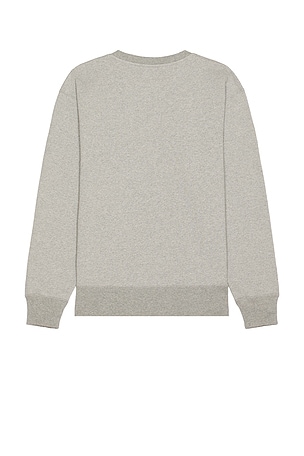 SATURDAYS NYC Bowery Signature Crewneck Sweatshirt in Grey