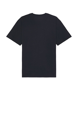 SATURDAYS NYC Philippine Relaxed Fit Short Sleeve Tee in Navy