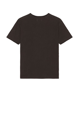 SATURDAYS NYC Pigment Dyed T-Shirt in Black