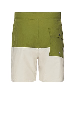 SATURDAYS NYC Ennis Board Short in Green