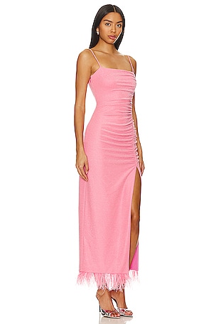 SAYLOR Gardenia Midi Dress in Pink
