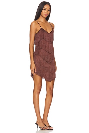 SAYLOR Twila Dress in Chocolate