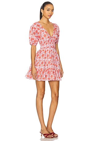 SAYLOR Greyson Dress in Pink. Size S. Also