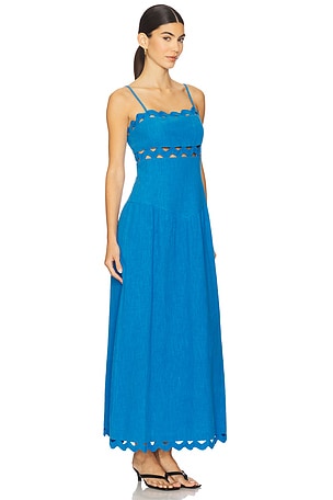 SAYLOR Florence Dress in Blue