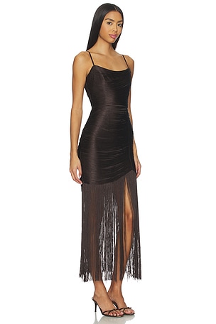 SAYLOR x REVOLVE Sally Dress in Chocolate