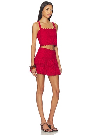 SAYLOR ROBE MARIPOSA en Rouge