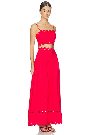 SAYLOR Tosca Set in Red