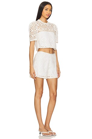 SAYLOR Morgana Set in Ivory. Size XS. Also