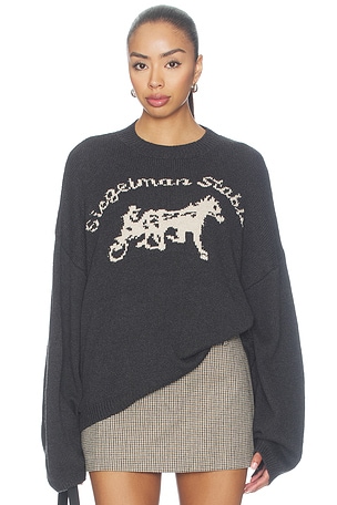 Logo Knit Sweater Siegelman Stable
