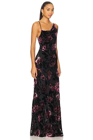 Sabina Musayev Alenoy Dress in Black. Size XS. Also