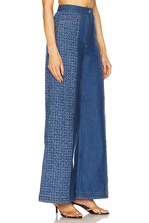 Sabina Musayev Ace Pants in Blue