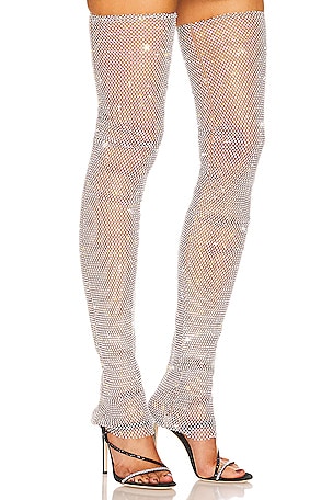 x REVOLVE Maxi High Stockings Santa Brands